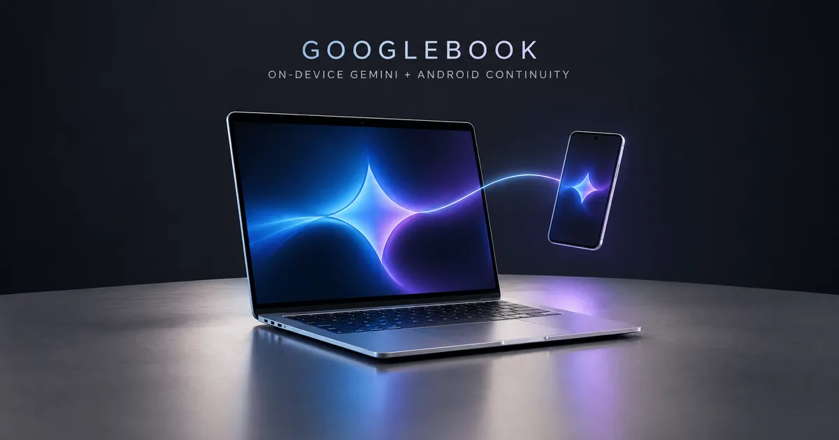 Googlebook AI Laptop Guide: Specs, Gemini Features & Android Integration