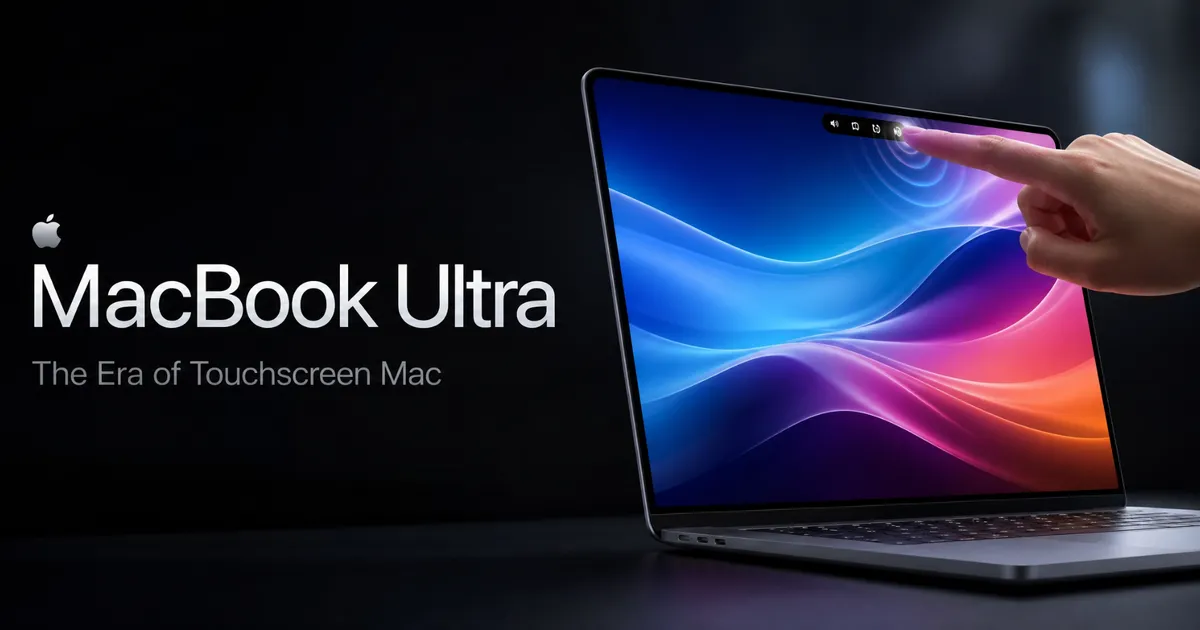 Apple's Touchscreen MacBook Ultra: "100% Confirmed" Features, Release Date, and Design Leaks