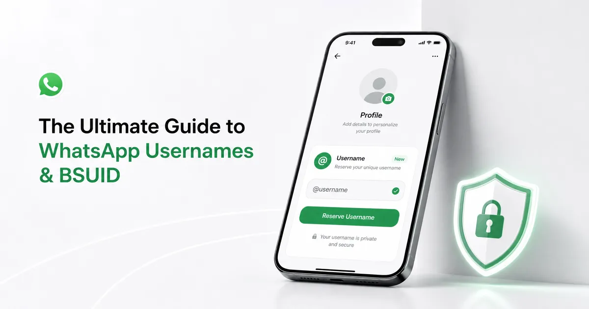 The Ultimate Guide to WhatsApp Usernames and Business-Scoped User IDs (2026)