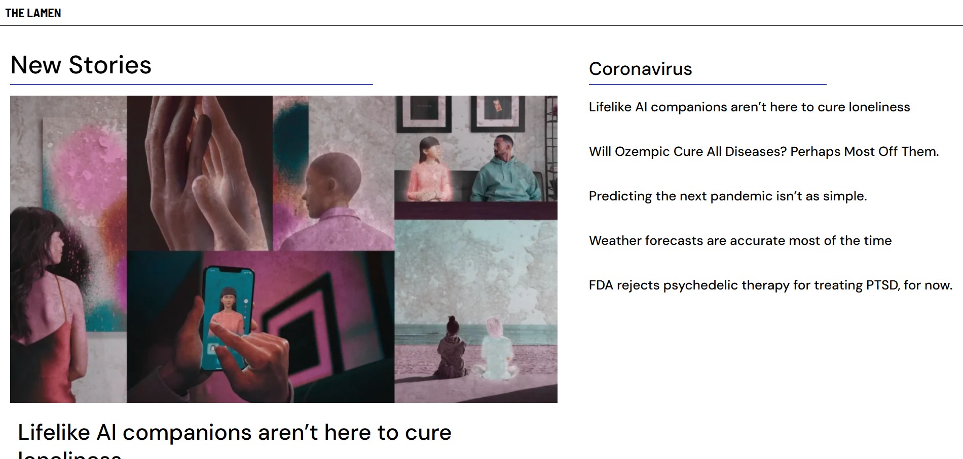 News Website