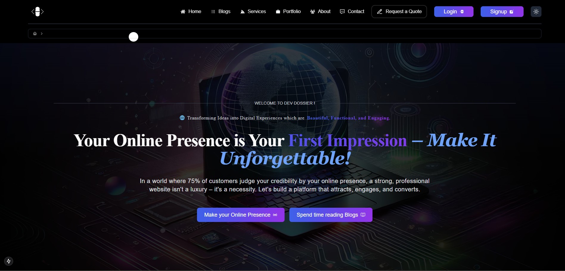 News Website